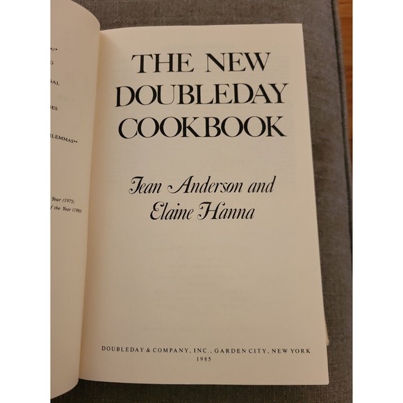1985 The New Doubleday Cookbook hcdj book over 4000 recipes - Picture 9 of 11